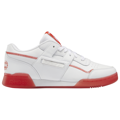 Reebok Mens  Workout Plus In White/red