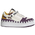 adidas Triple Platform Low - Women's Chalk White/Purple Beauty/Beige