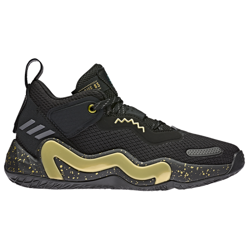 

adidas Boys adidas D.O.N. Issue 3 - Boys' Grade School Basketball Shoes Black/Gold Size 7.0