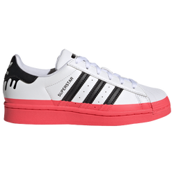 Girls' Grade School - adidas Originals Superstar Casual Sneakers - White/Black/Pink