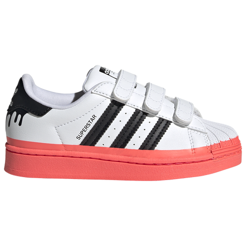 

adidas Originals Girls adidas Originals Superstar - Girls' Preschool Basketball Shoes White/Core Black Size 03.0