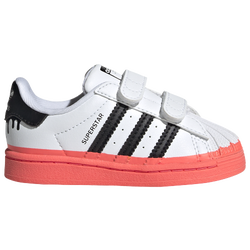 Girls' Toddler - adidas Originals Superstar - White/Black/Pink