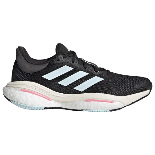 

adidas Womens adidas Solar Glide 5 - Womens Running Shoes Black/Almost Blue/Beam Pink Size 08.5