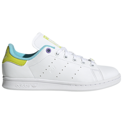 Boys' Grade School - adidas Originals Stan Smith - White/Panton/Black