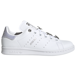 Girls' Grade School - adidas Originals Stan Smith - Footwear White/Metallic Silver