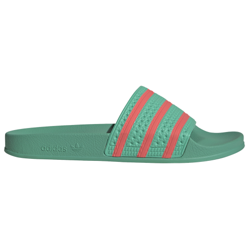 

adidas Originals Mens adidas Originals Adilette Hi Res - Mens Shoes Green/Pink Size 13.0