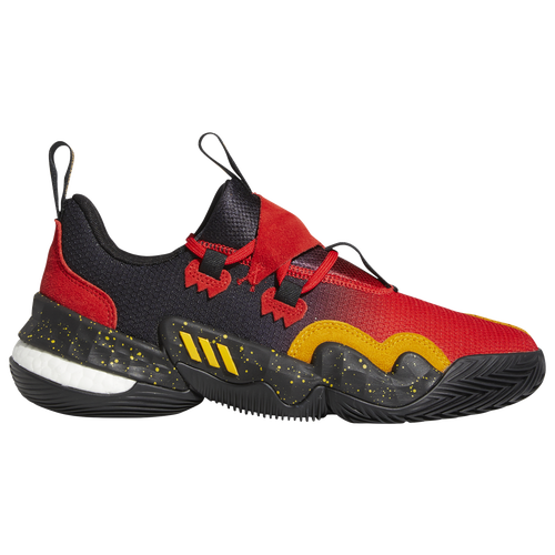 

adidas Mens adidas Trae Young 1 - Mens Basketball Shoes Black/Red/Yellow Size 9.5