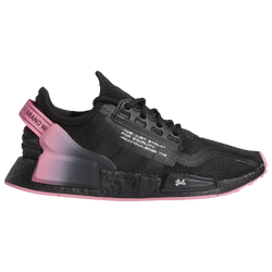 Boys' Grade School - adidas Originals NMD R1 V2 - Black/Pink