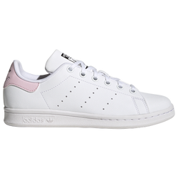 Girls' Grade School - adidas Originals Stan Smith - White/Clear Pink