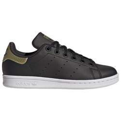 Girls' Grade School - adidas Originals Stan Smith Snake - Gold Metallic/Black/White