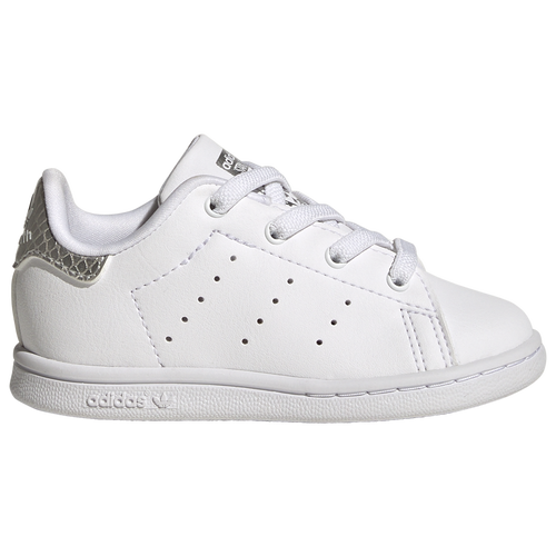 

adidas Originals Boys adidas Originals Stan Smith - Boys' Toddler Shoes White/Grey/Silver Magic Size 05.0