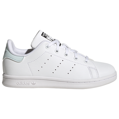 

adidas Originals Boys adidas Originals Stan Smith - Boys' Preschool Shoes White/Almost Blue/Black Size 12.0