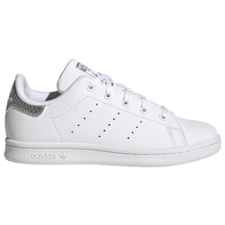 Girls' Preschool - adidas Stan Smith Snake - White/Silver