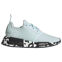 Boys' Grade School - adidas Originals NMD R1 Casual Shoes - Almost Blue/Black/White