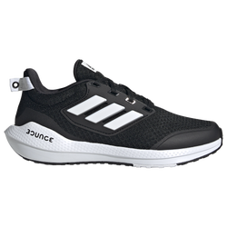 Boys' Grade School - adidas EQ21 Run - Black/White/Black