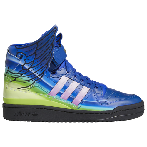 

adidas Originals Mens adidas Originals Js New Wings - Mens Basketball Shoes Blue/Pink Size 9.5