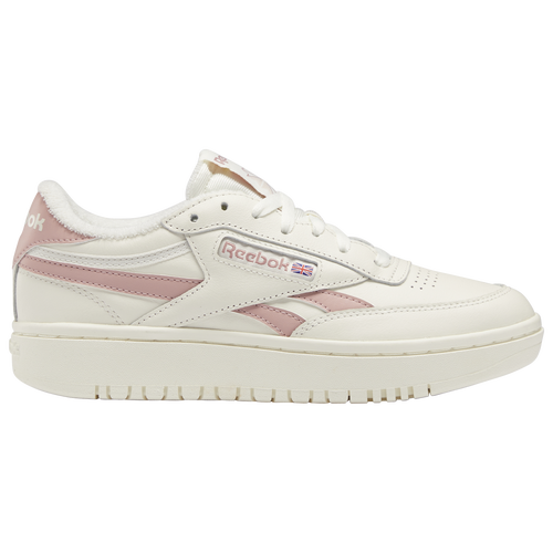 

Reebok Womens Reebok Club C Double Revenge - Womens Running Shoes Chalk/Smokey Rose/Chalk Size 5.5