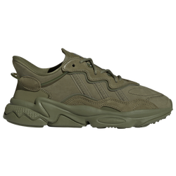 Women's - adidas Originals Ozweego Casual Sneakers - Focus Olive/Focus Olive/Focus Olive