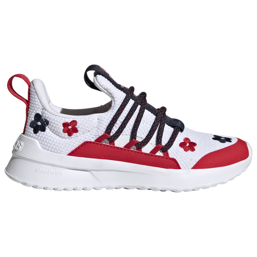

adidas Boys adidas Lite Racer Adapt 5.0 - Boys' Preschool Running Shoes Ftwr White/Ftwr White/Better Scarlet Size 1.5