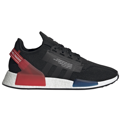 

adidas NMD V2 - Mens Black/Red/Blue Size 8.0