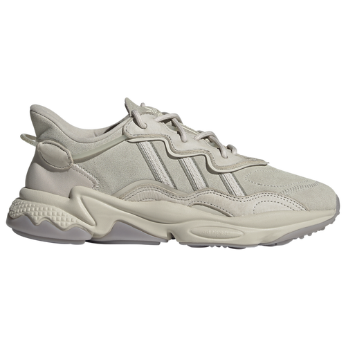 Shop Adidas Originals Womens  Ozweego In Feather Grey/clear Brown/white