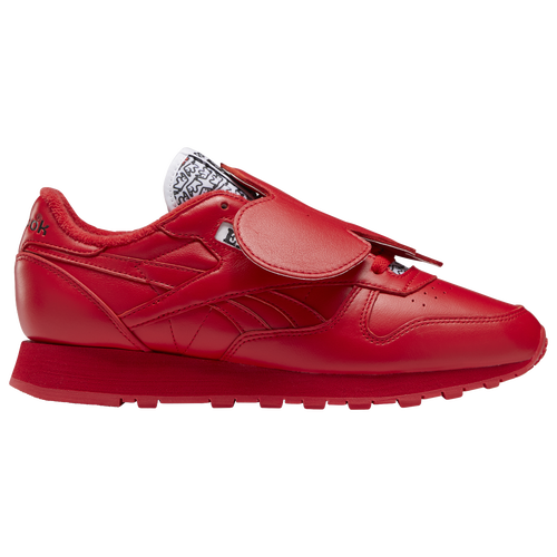 

Reebok Mens Reebok Classic Leather - Mens Running Shoes Red/Black Size 10.0