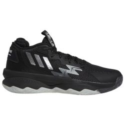 Men's - adidas Dame 8 - Black/Grey/White