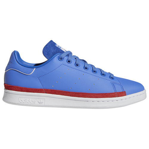 

adidas Originals Mens adidas Originals Stan Smith - Mens Tennis Shoes Blue/White/Red Size 9.5