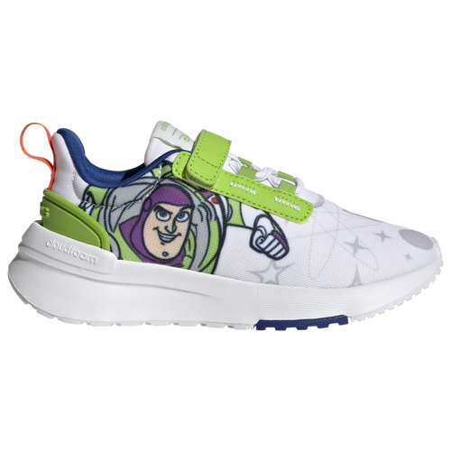 

Boys Preschool adidas adidas Disney Racer TR21 - Boys' Preschool Running Shoe White/White/Semi Solar Green Size 03.0