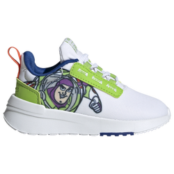 Boys' Toddler - adidas Racer TR21 - White/White/Semi Solar Green
