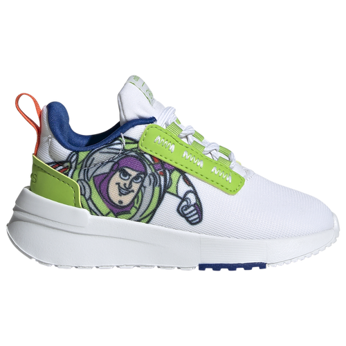 

Boys adidas adidas Racer TR21 - Boys' Toddler Running Shoe White/White/Semi Solar Green Size 10.0
