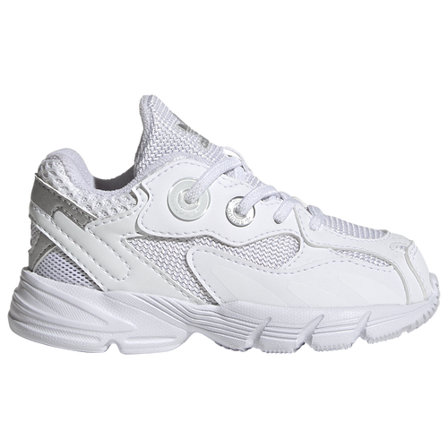 

adidas Originals Girls adidas Originals Astir - Girls' Toddler Running Shoes Ftwr White/Ftwr White/Silver Metallic Size 07.0