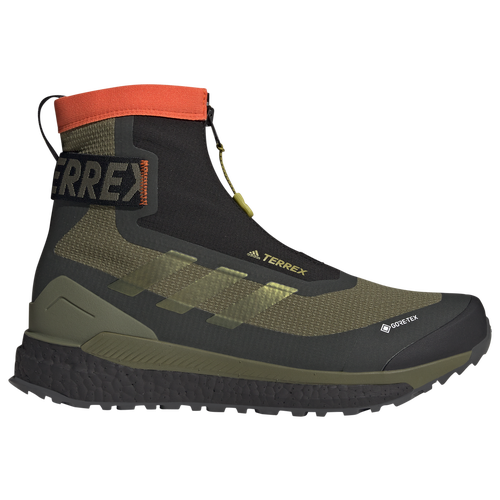 

adidas Mens adidas Terrex Free Hiker Cold.RDY - Mens Shoes Impact Orange/Pulse Olive/Focus Olive Size 8.5