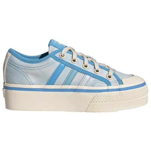 

adidas Originals adidas Originals NIZZA - Girls' Grade School Blue/Purple/White Size 05.5