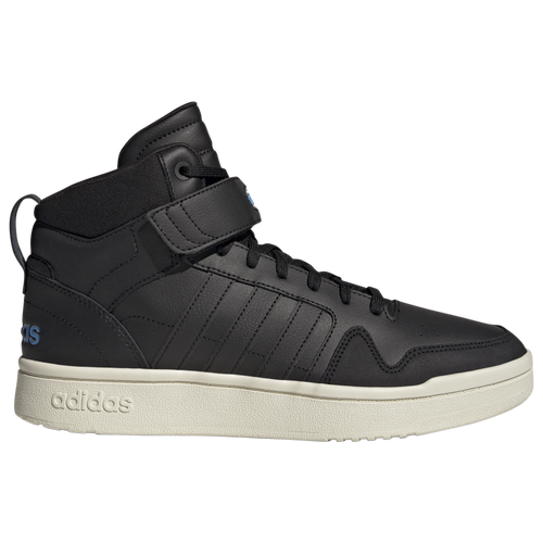 

adidas Mens adidas PostMove Mid Classic - Mens Basketball Shoes Core Black/Core Black/Pulse Blue Size 10.5