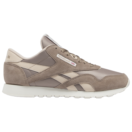 

Reebok Womens Reebok Classic Leather Nylon - Womens Running Shoes Taupe/Soft Ecru/Chalk Size 11.0