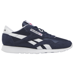 Men's - Reebok Classic Leather Nylon - Vector Navy/White/White