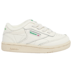 Boys' Preschool - Reebok Club C - Off White/White/Green