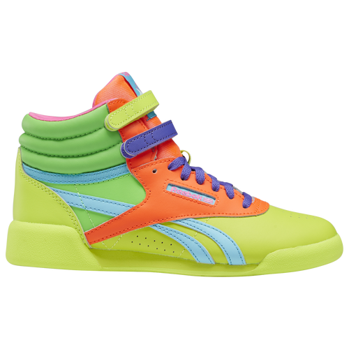 

Girls Preschool Reebok Reebok Freestyle HI Brights - Girls' Preschool Shoe Multi Size 03.0