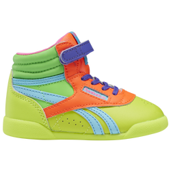 Girls' Toddler - Reebok Freestyle HI Brights - Multi