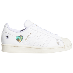 Girls' Grade School - adidas Originals Superstar Casual Sneakers - White/White