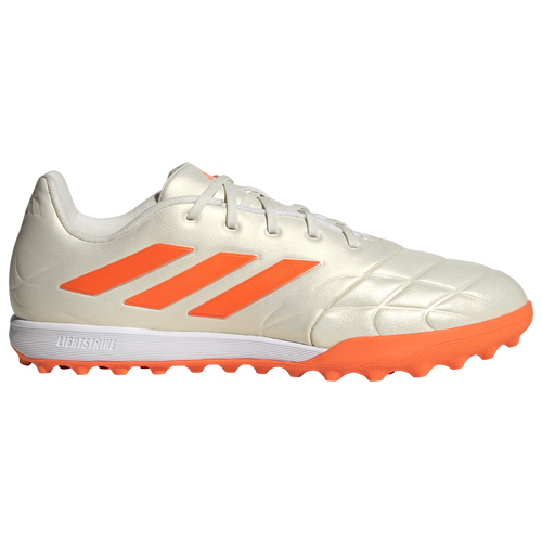 

adidas Mens adidas Copa Pure.3 Turf - Mens Soccer Shoes Off White/Team Solar Orange/Off White Size 09.5