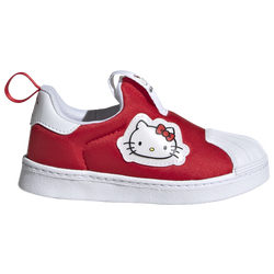 Girls' Infant - adidas Originals Hello Kitty Superstar 360 Casual Sneakers - Red/White