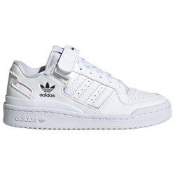 Boys' Grade School - adidas Originals Forum Low Casual Baksetball Sneakers - White/Silver