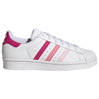 Adidas white/pink clearance superstar 2.5 shoes