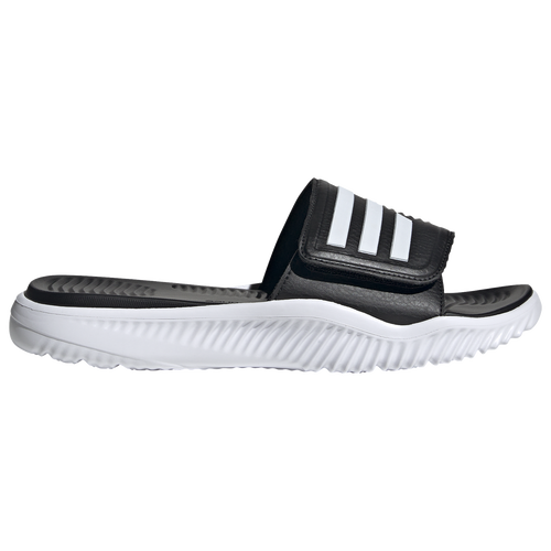 

adidas Mens adidas Alphabounce Slides - Mens Shoes Black/Black/White Size 13.0