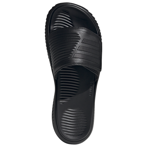 Adidas triple black slides sales