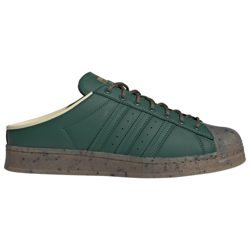 

adidas Originals Mens adidas Originals Superstar Mule Plant - Mens Shoes Olive/Yellow Size 11.0