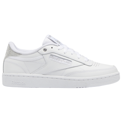 Women's - Reebok Club C 85 - White/White/Silver