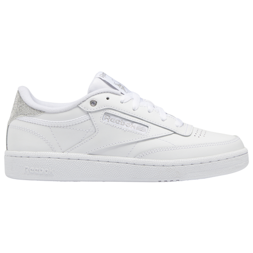 

Reebok Womens Reebok Club C 85 - Womens Shoes Silver/White/White Size 10.0